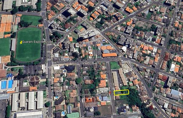 Próximo ao Guarani esporte Club