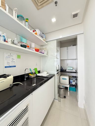 Expurgo e sala de esterilização