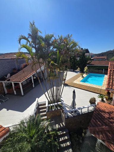 visao sacada para piscina