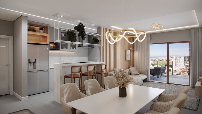 Living do Apartamento
