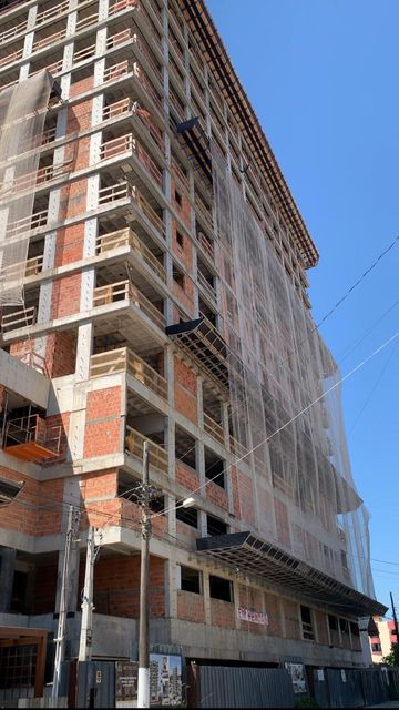 Prédio já está no 16º pavimento