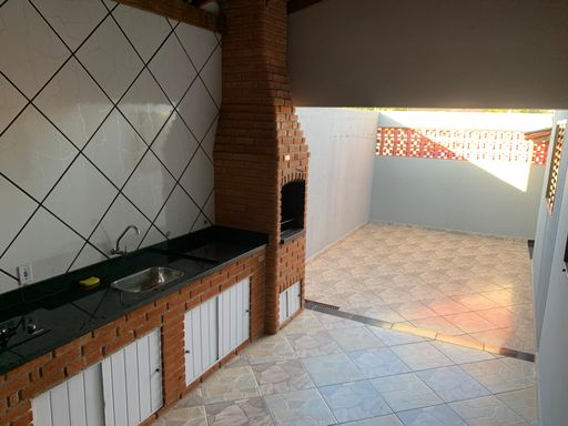 área gourmet churrasqueira