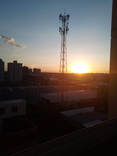 Vista Pôr do Sol da Varanda