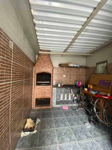 área com churrasqueira