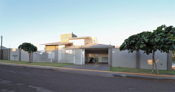 Fachada Externa - Casa venda no Jardim Canadá/ Lancaster