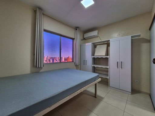 Dormitório do  Apartamento à venda no Edifício Grand Prix - Centro de Foz do Iguaçu