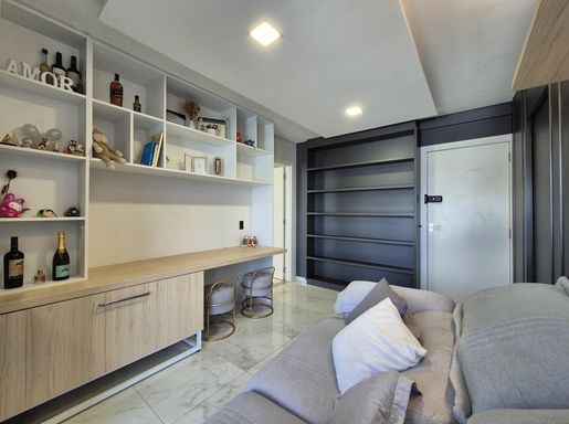 Sala de Estar - Apartamento Iguassu Falls Residence Foz do Iguaçu