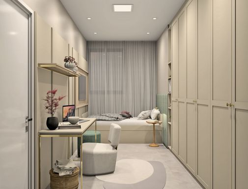 Suíte - Edifício Residencial Novo Horizonte