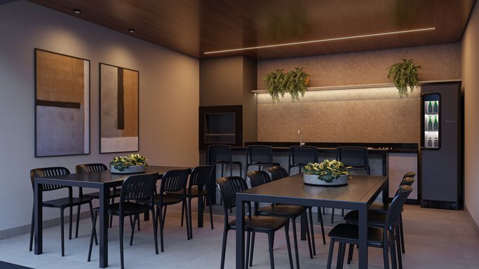 Espaço Gourmet - Lumina Residecial Foz do Iguaçu