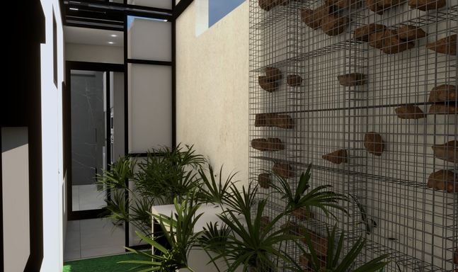 Quintal - Sobrado à Venda, Rua Tibagi, Campos do Iguaçu, Foz do Iguaçu.