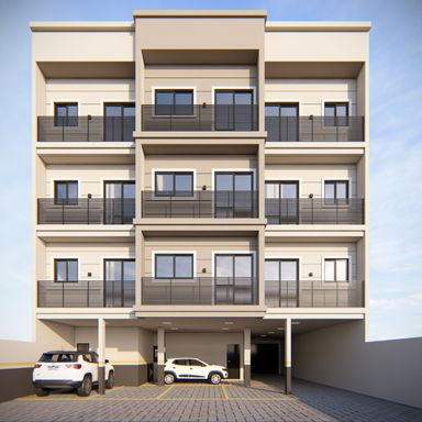 Residencial Vila Passeo - Fachada Fundos