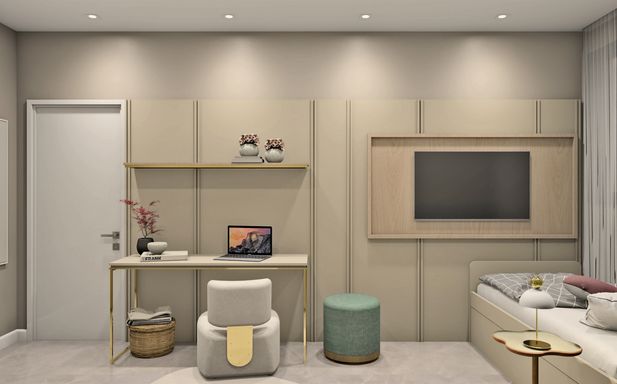 Suíte - Edifício Residencial Novo Horizonte