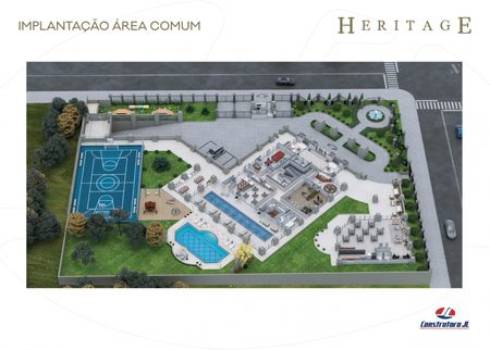 Heritage Cascavel - Planta Pavimento Térreo