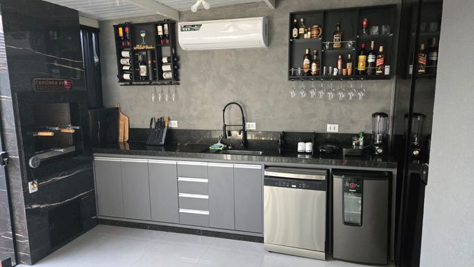 Cozinha toda planejada