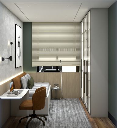 Quarto 1 - Sobrado à Venda, Rua Tibagi, Campos do Iguaçu, Foz do Iguaçu.