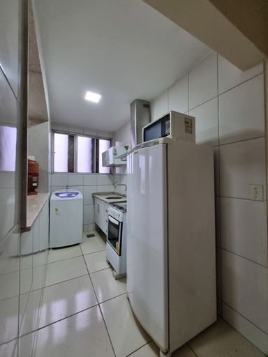 Vista interna da cozinha