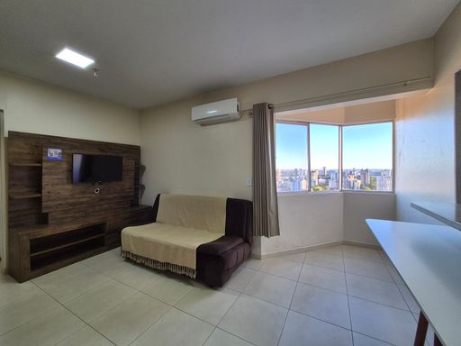 Sala de Estar do Apartamento à venda no Edifício Grand Prix  - Centro de Foz do Iguaçu