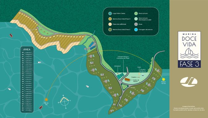 Marina Doce Vida - Fase 3
Mapa