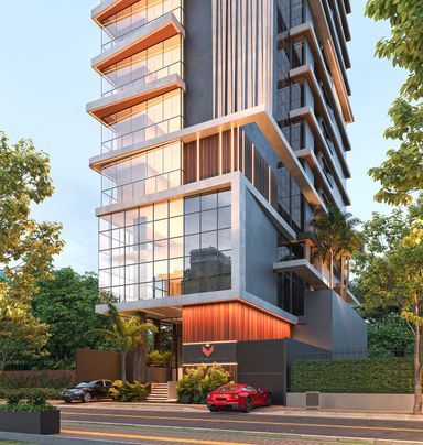 Villa Marrufe - Fachada vista térrea