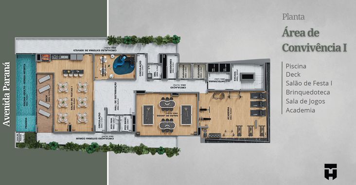 Villa Marrufe - Área de Convivência I