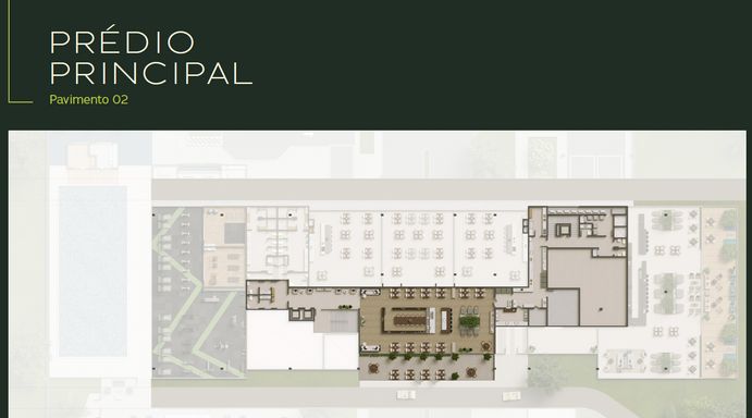 Colinas Golf Residence - Prédio Principal Pavimento 02