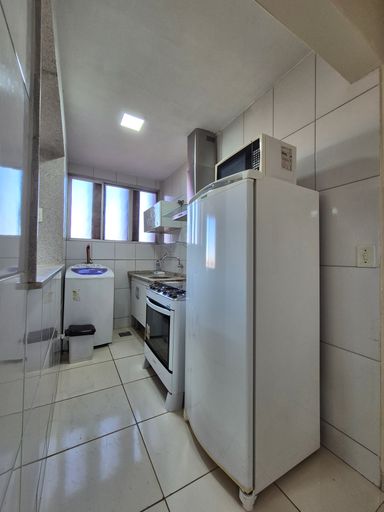 Cozinha e área de serviço do Apartamento à venda no Edifício Grand Prix  - Centro de Foz do Iguaçu