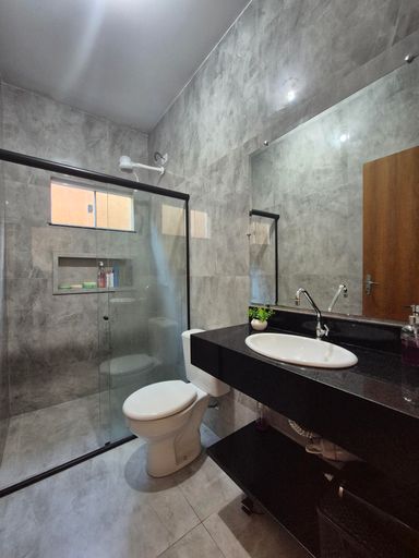 Banheiro Suíte - Casa à venda no Ipê - Foz do Iguaçu
