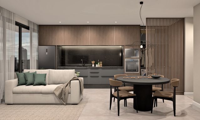 Living Integrado - Edifício Residencial Novo Horizonte