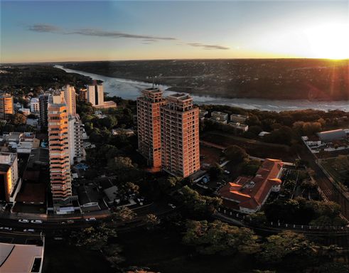 Estágio da obra - Apartamentos à venda em Foz do Iguaçu, 3 Suítes, Grande Rio Resort Residence