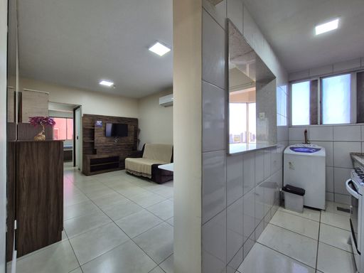 Vista da Entrada no Apartamento à venda no Edifício Grand Prix  - Centro de Foz do Iguaçu