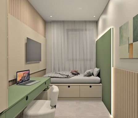 Dormitório - Edifício Residencial Novo Horizonte