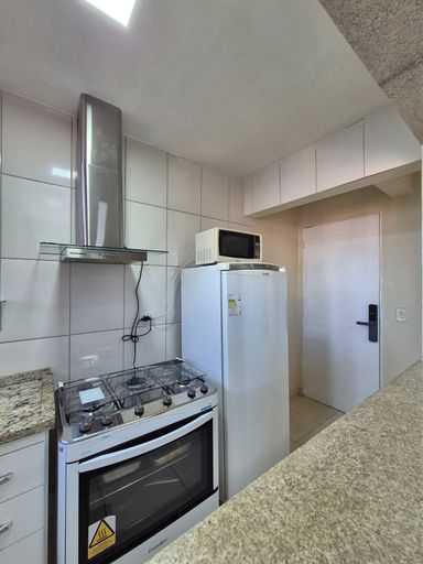Cozinha e área de serviço do Apartamento à venda no Edifício Grand Prix  - Centro de Foz do Iguaçu