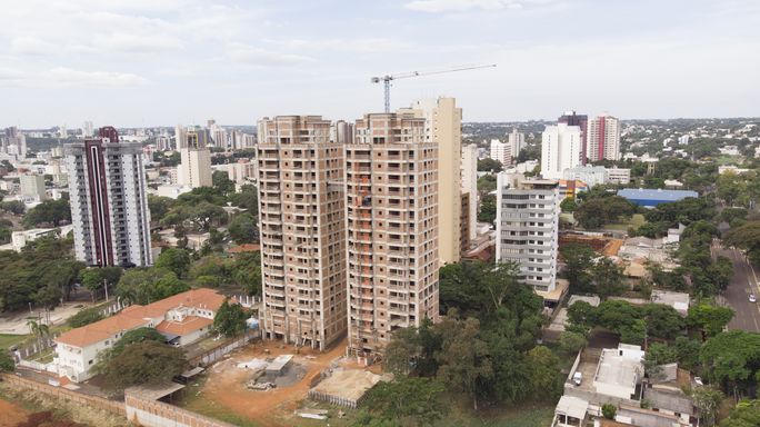 Estágio da obra - Apartamentos à venda em Foz do Iguaçu, 3 Suítes, Grande Rio Resort Residence
