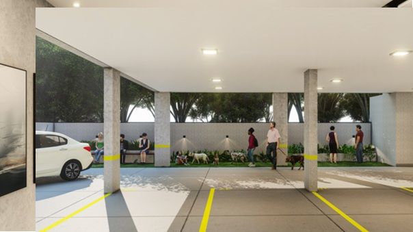 Espaço Térreo - Edifício Residencial Novo Horizonte