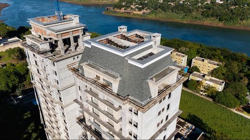 Estágio da obra - Apartamentos à venda em Foz do Iguaçu, 3 Suítes, Grande Rio Resort Residence