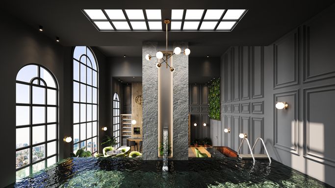 Edifício Paris Palace - Centro de Cascavel - Piscina Aquecida no Rooftop