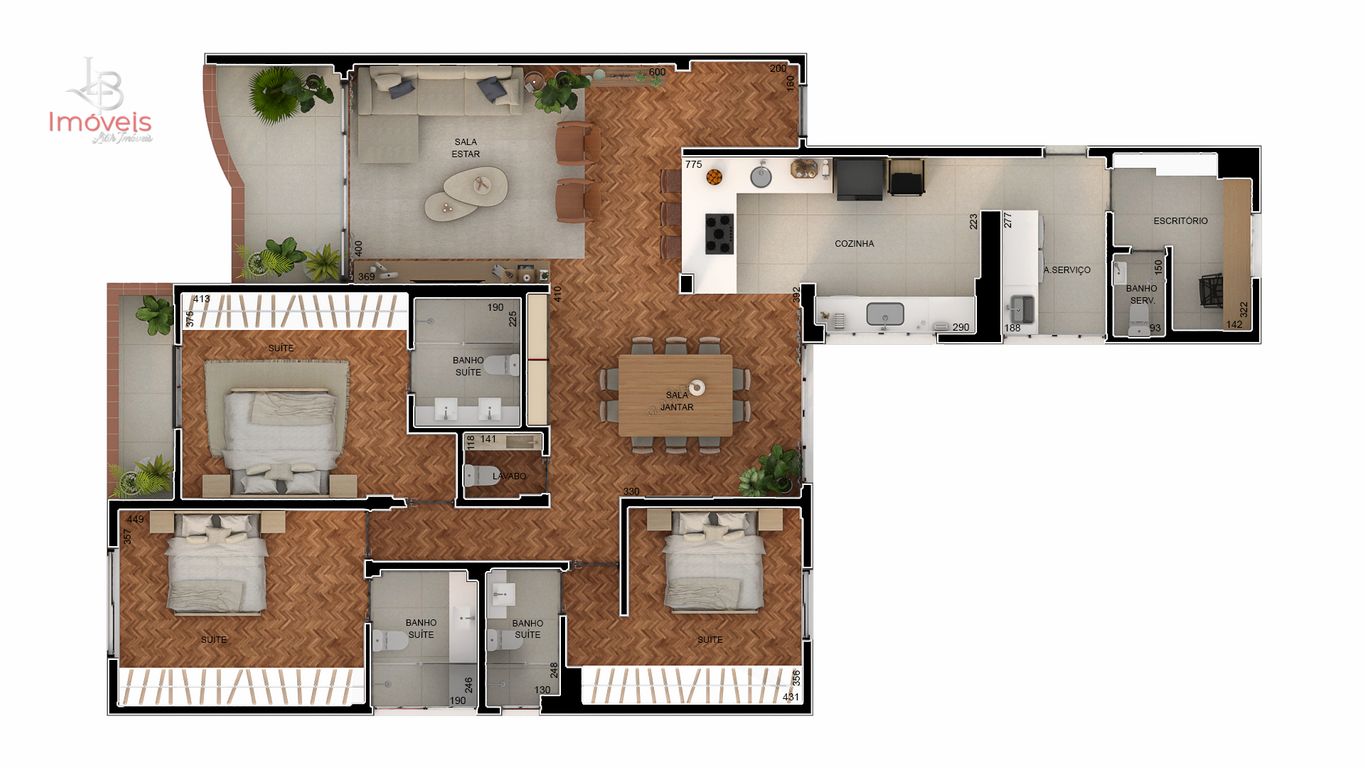 Apartamento, 4 quartos, 177 m² - Foto 5