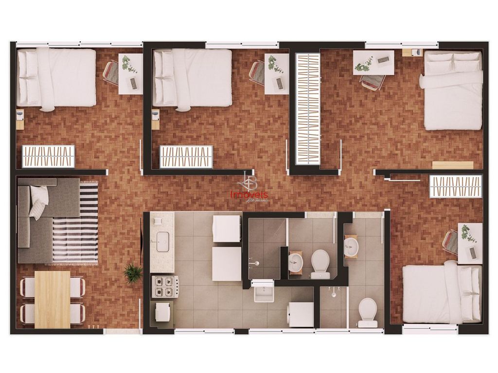 Apartamento, 4 quartos, 110 m² - Foto 23