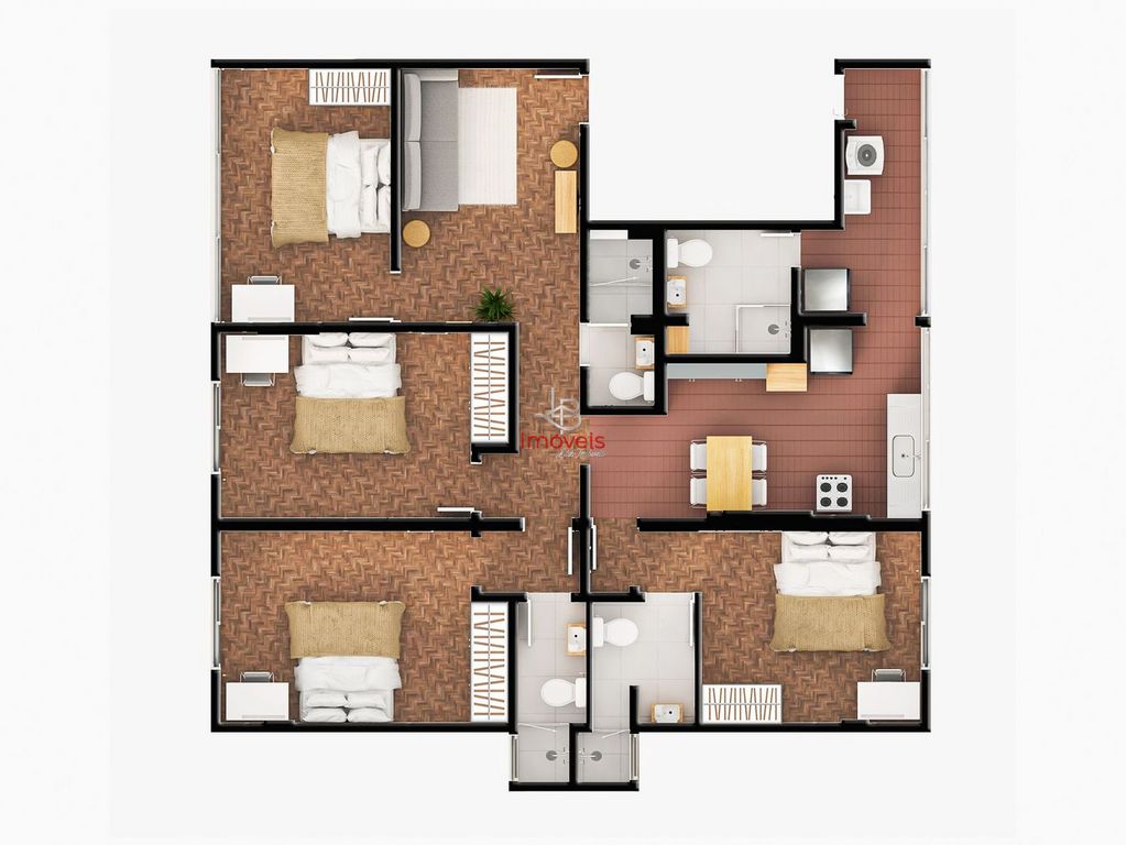 Apartamento, 4 quartos, 109 m² - Foto 24
