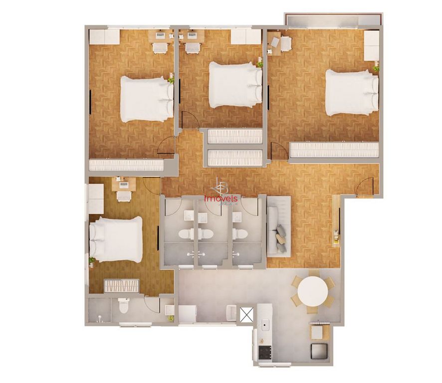 Apartamento, 4 quartos, 145 m² - Foto 21
