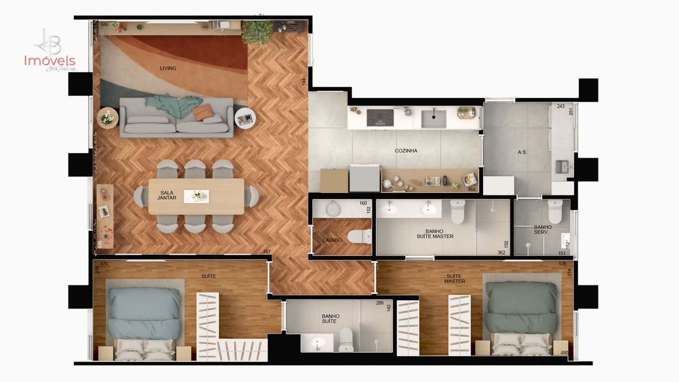 Apartamento, 2 quartos, 115 m² - Foto 4