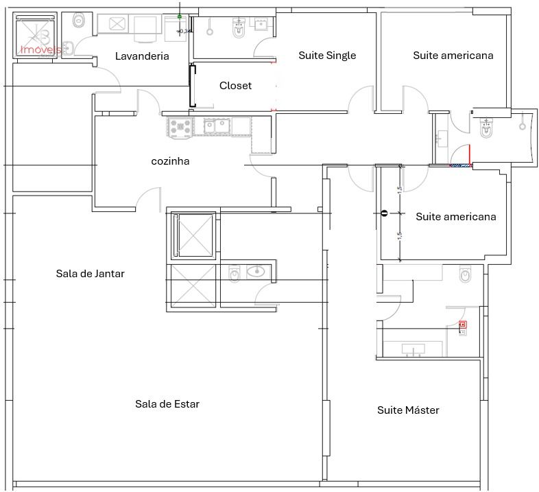 Apartamento, 4 quartos, 226 m² - Foto 31