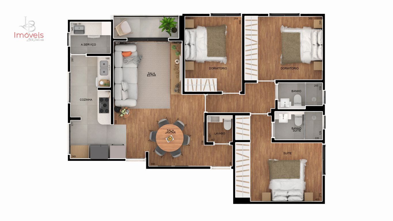 Apartamento, 3 quartos, 93 m² - Foto 20