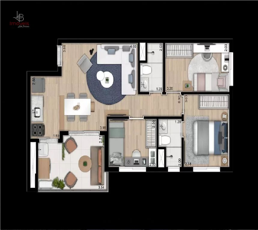 Apartamento, 2 quartos, 50 m² - Foto 19