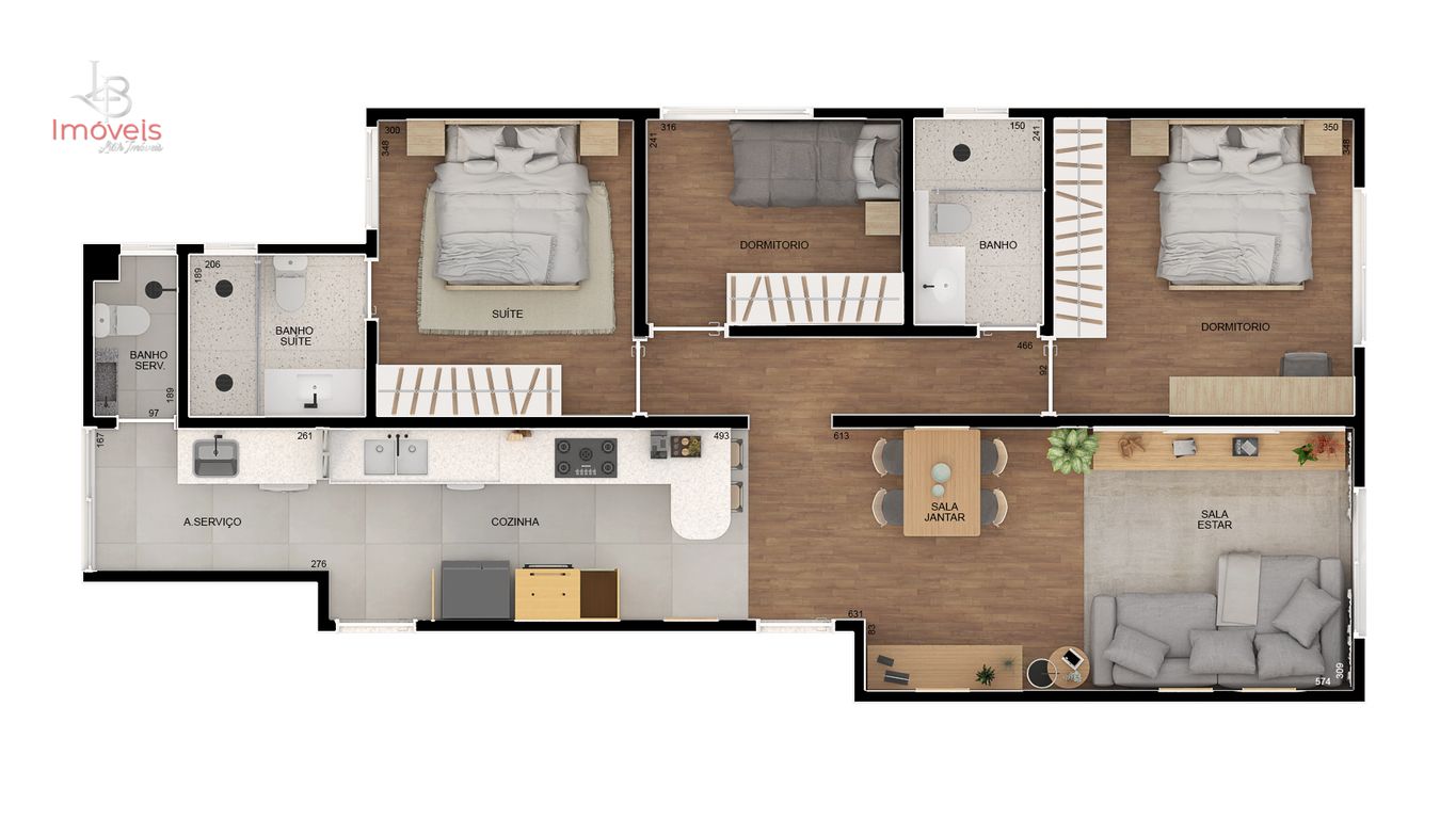 Apartamento, 3 quartos, 91 m² - Foto 17