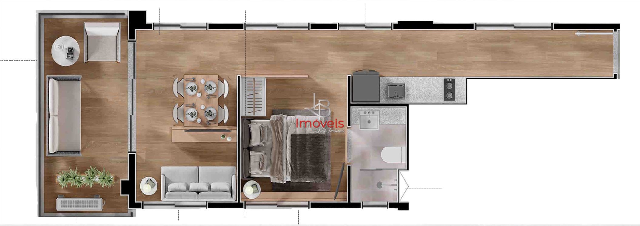 Apartamento, 1 quarto, 42 m² - Foto 15