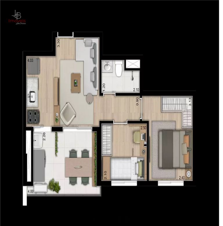Apartamento, 2 quartos, 50 m² - Foto 20