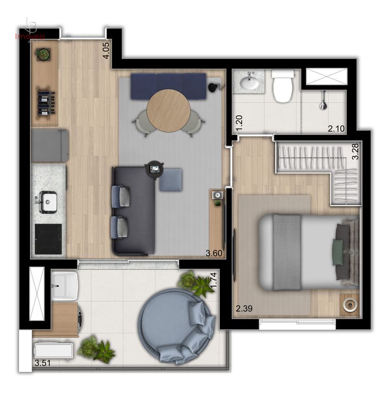 Apartamento, 2 quartos, 50 m² - Foto 18