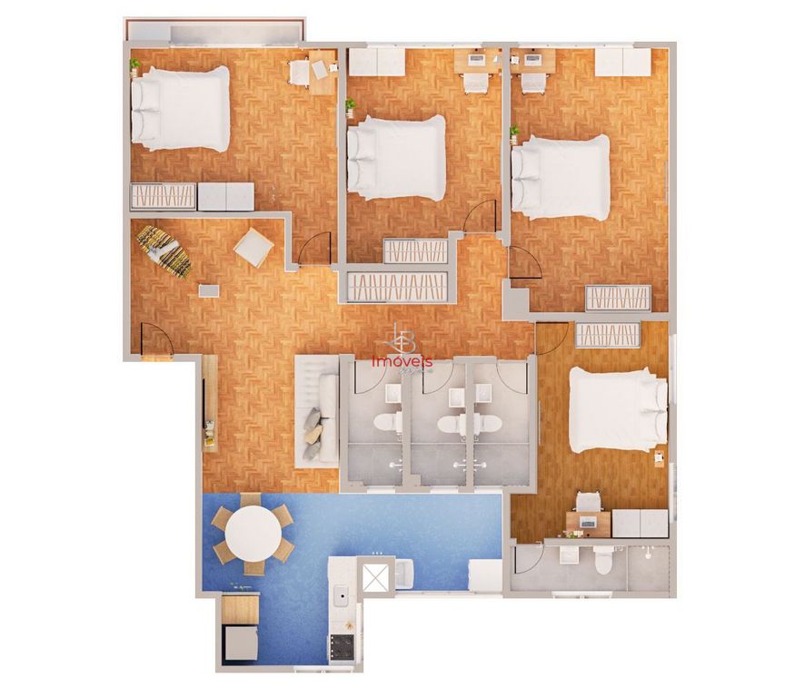 Apartamento, 4 quartos, 145 m² - Foto 27