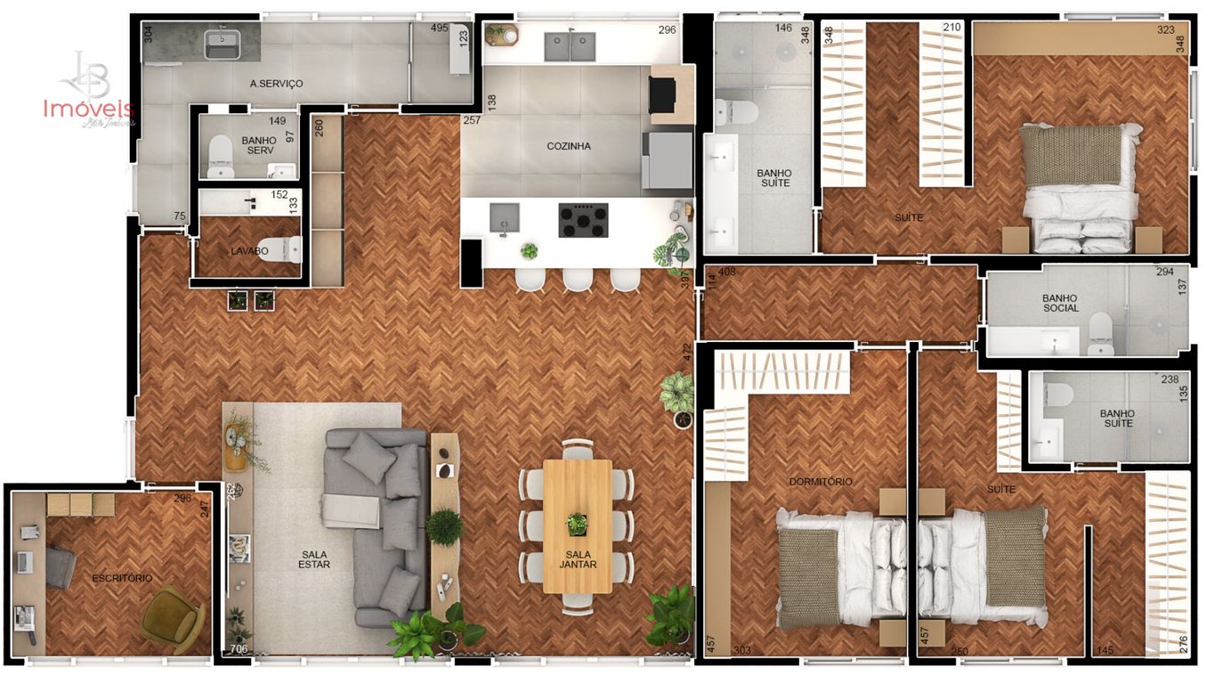 Apartamento, 3 quartos, 159 m² - Foto 18
